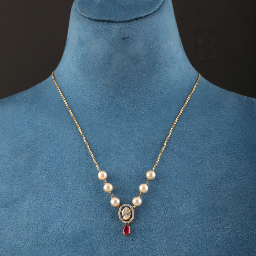 Polki Chain Pendants